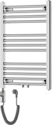 Mexen Mars, elektrické vykurovacie teleso 700x500 mm + vykurovacia tyč 300 W, chrómová, W110-0700-500-2300-01