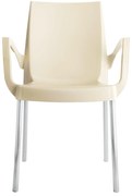 Stima Plastové kreslo BOULEVARD Vyberte odtieň ->: Avorio - Béžová