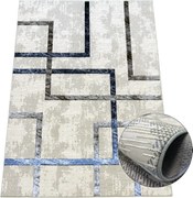 BE Koberec Esprit 3609 NAVY – námornícky modrý obdĺžnikový Rozmer: 280x370 cm