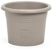 Plastia Samozavlažovací kvetináč Narza pr. 60cm, taupe, pr. 60 cm