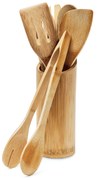 Bambusová 7-dielna sada kuchynského náradia, RD18879
