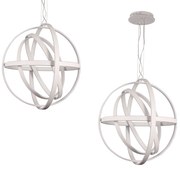 Závesné LED svietidlo Copernicus, 5x LED 260w, 3000k, w