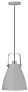 Leuchten Direkt 11059-15 - Luster na lanku EVA 1xE27/60W/230V pr. 21,5 cm šedá