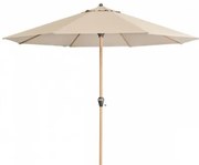 Doppler ALU WOOD 3,5 m - slnečník s kľučkou s ULTRA UV ochranou : Barvy slunečníků - 820