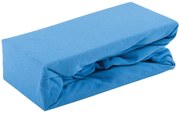 Prestieradlo jersey s gumkou 115GSM 140x200 modrý