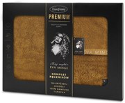 FROTÉ UTERÁK EVA MINGE VENUS SADA 1KS 30X50 CM, 1KS 50X90 CM, 1KS 70X140 CM MEDOVÁ