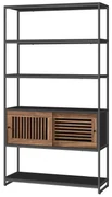 Regál Terra 180 cm v orechovej farbe