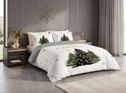 3D obliečky z mikrovlákna MERRY TREES biele Rozmer obliečky: 70 x 90 cm | 140 x 200 cm