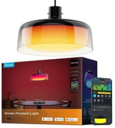 Govee - LED RGBICWW stlmiteľný závesný luster na lane LED/21W/230V Matter Wi-Fi