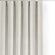 Krémový zamatový dimout záves 200x250 cm Velto – Filumi
