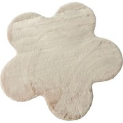 Koberec Flower Beige, pr. 90 cm