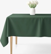 Goldea hranatý obrus 100% bavlnené plátno - tmavo zelený 80 x 80 cm
