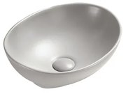 Mexen Elza, umývadlo na dosku 40 x 33 cm, sivá matná, 21014067