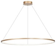 LED Luster na lanku SATURNO LED/65W/230V pr. 120 cm IP44 zlatá