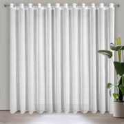 ZÁCLONA NA KRÚŽKOCH MARGO 300 CM X 250 CM BIELA
