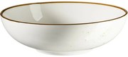 Mäser Miska Pintar White hnedé bodky 22 cm, 22 cm