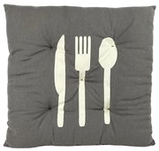 Podsedák MODERN šedá 40x40