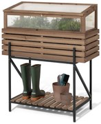 Vyvýšený záhon s nadstavcom na parenisko »Elin«