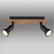 Stropné bodové svietidlo 57998-2W drevo LS2