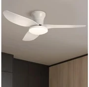 Brilagi - LED Stmievateľný stropný ventilátor LED/30W/230V 3000-6500K biela + DO BG1607