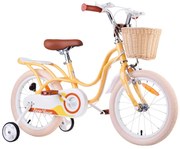 Detský bicykel 16" Little Swan RoyalBaby RB16-18 (RO0170) - marhuľový