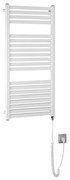 Aqualine - Kúpeľňový elektrický radiátor TONDI-E 300W/230V 97 cm biela