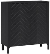 Komoda Malumi M2 čierna