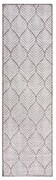Vnútorný a vonkajší koberec slonovinový 66x230 cm Elm Leaf – Flair Rugs