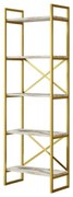 Regál Vento Marble and Gold, S