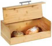 2. akosť - Chlebník so sklopným vekom, bambusový BREAD