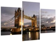 Obrázok - Tower Bridge v noci (90x60 cm)