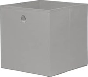 Úložný box Alfa, svetlo šedý%