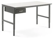 Dielenský stôl Cargo, 1600x750 mm, 1 zásuvka
