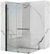 Sprchová stena Walk-in Cortis Rea K8880 120x200 black