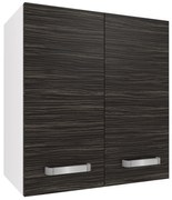 Kuchynská skrinka Belini horná 60 cm eben kráľovský  TOR SG2-60/2/WT/HK/0/U