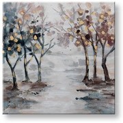 Maľovaný obraz na stenu STROMY 60x60 cm