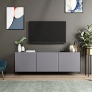 TV stolík/skrinka Whity (antracit). Akcia -21%. Vlastná spoľahlivá doprava až k Vám domov. 1067111