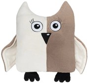 Bellatex Tvarovaný vankúš Sova, 45 x 30 cm