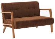 Dvojmiestná pohovka TUMI hnedá