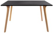 TRENDIE Jedálenský stôl BENY 120x80 čierny