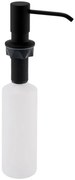 Sapho Sapho, Zápustný dávkovač mydla, guľatý, čierna matná