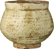 Ib Laursen Keramický obal na kvetináč Light Green Crackle