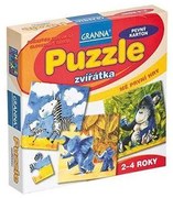GRANNA zvířátka 4v1 4,6,9,12 dielov