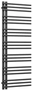 Erga Aquatic, vykurovacie teleso 1400x500 mm, 577W, čierna, ERG-LAV-AQUA-14050-BK