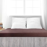 4Home froté prestieradlo Ideál tmavohnedá, 70 x 140 cm
