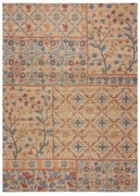 Ručne tkaný koberec s prímesou juty v prírodnej farbe 160x230 cm Taylor Patchwork – Flair Rugs