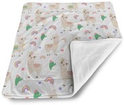 Sablio Deka pre bábätko Roztomilé lamy - 80x100 cm