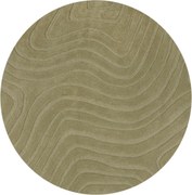 XXXLutz VLNENÝ KOBEREC, 160/160 cm zelená Flair Rugs - Online Only bytové doplnky - 003165044602