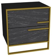 Nočný stolík Polka Black