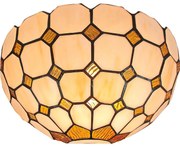 Brilagi - Tiffany vitrážové nástenné svietidlo DORAN 1xE14/40W/230V